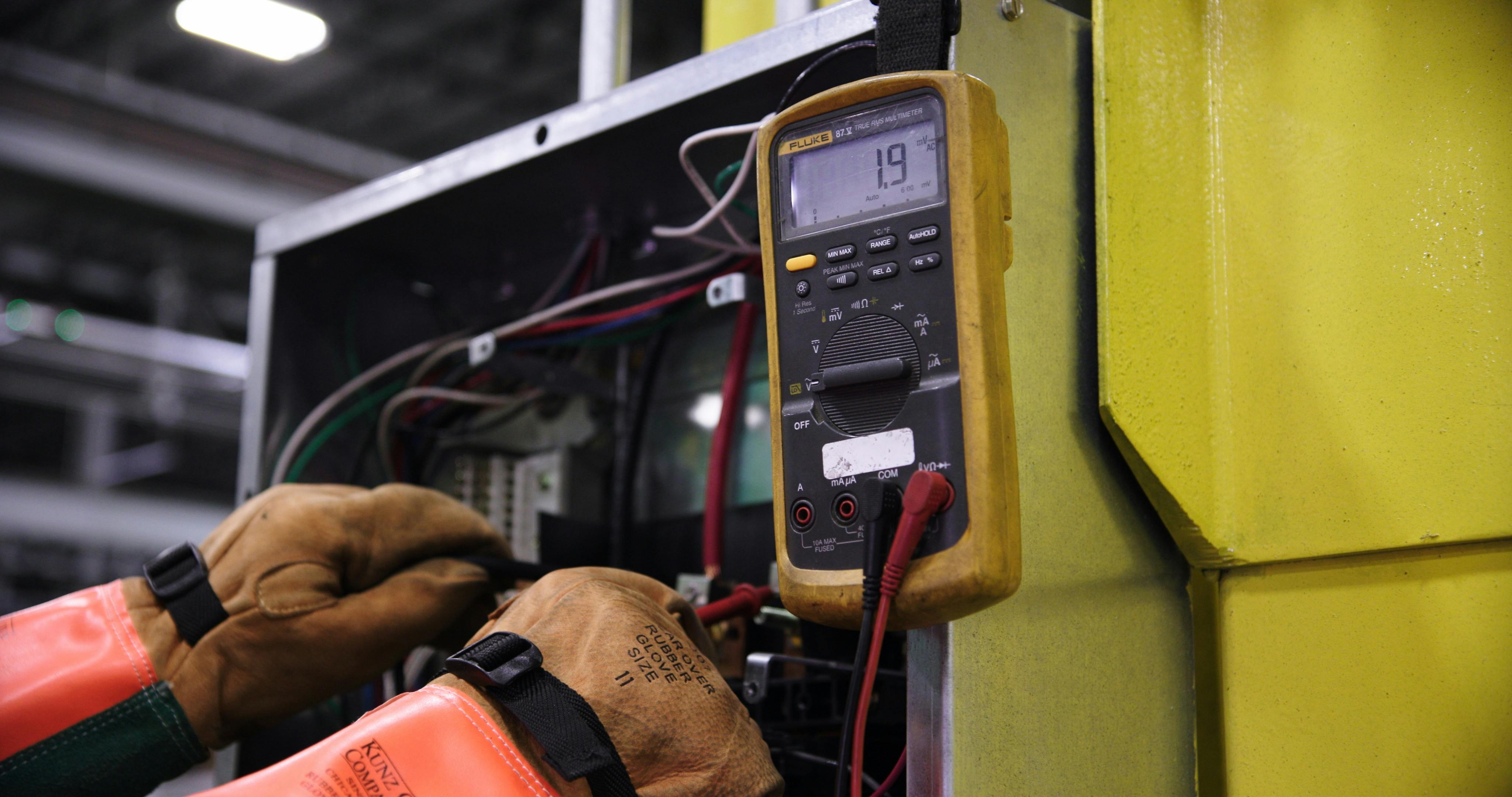 Electrical Repairs in Progress